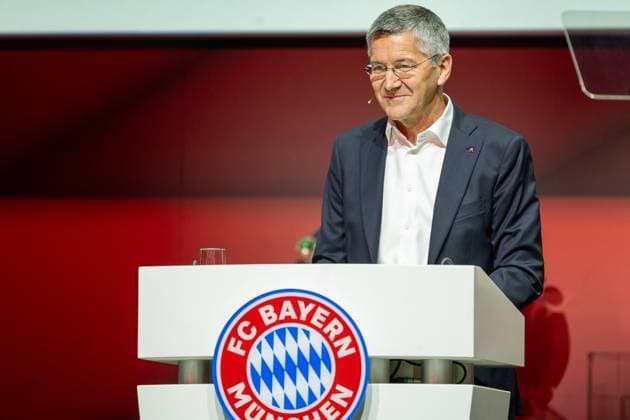 Herbert Heiner (FC Bayern Muenchen, Praesident), GER, FC Bayern Muenchen, Fussball, Bundesliga, Mitgliederversamlung, Jahreshauptversammlung, Spielzeit 2024 2025, 08.12.2024, Eibner-Pressefoto Sascha Walther GER, FC Bayern Muenchen, Fussball, Bundesliga, Mitgliederversamlung, Jahreshauptversammlung, Spielzeit 2024 2025, 08.12.2024 Muenchen Copyright: xEibner-Pressefotox EP_EER