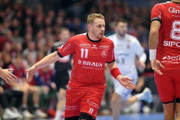 Jubel bei Dimitri Ignatow (MT Melsungen 11) , GER, MT Melsungen - HSV Hamburg, Handball, 1. Bundesliga, 14. Spieltag, Saison 2024 2025, 11.12.2024, GER, MT Melsungen - HSV Hamburg, Handball, 1. Bundesliga, 14. Spieltag, Saison 2024 2025, 11.12.2024 Kassel Copyright: xEibner-Pressefotox xRolandxSippelx EP_RSL