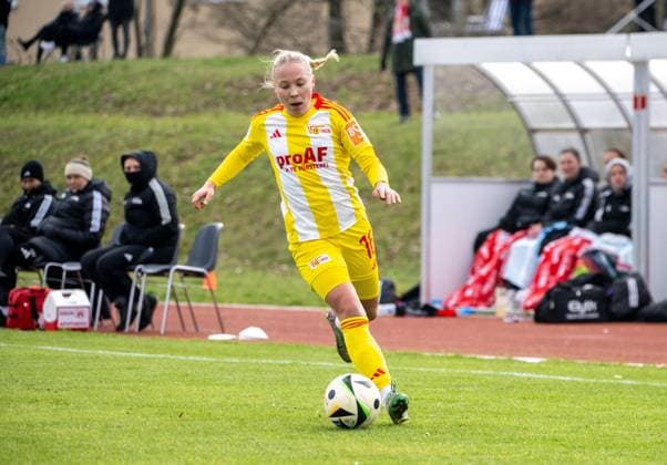 Fußball, Frauen, Testspiel, Saison 2024 2025, 1. FC Union Berlin - FC Schlieren (13:0), Elli Seiro (1. Frauen 1. FC Union), 02.02. 2025, Copyright: xMatthiasxKochx