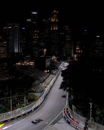 F1 - SINGAPORE GRAND PRIX 2025 43 COLAPINTO Franco (arg), Alpine F1 Team A525, action during the 2025 Formula 1 Singapore Grand Prix, 18th round of the 2025 FIA Formula One World Championship, WM, Weltmeisterschaft from October 3 to 5, 2025 on the Marina Bay Street Circuit, in Singapore - SingaporeSingapore Copyright: xEricxAlonsox