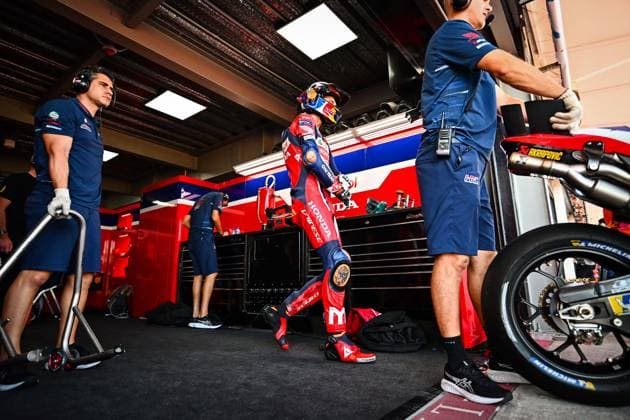 MOTO - MOTO GP - GRAND PRIX OF INDONESIA 2026 MARINI Luca (ita), Honda Team, Honda RC213V, portrait during the 2025 MotoGP Pertamina Grand Prix of Indonesia on the Mandalika circuit from October 3 to 5, At West Nusa Tenggara, Indonesia - West Nusa TenggaraIndonesia Copyright: xGIGIxSOLDANOx