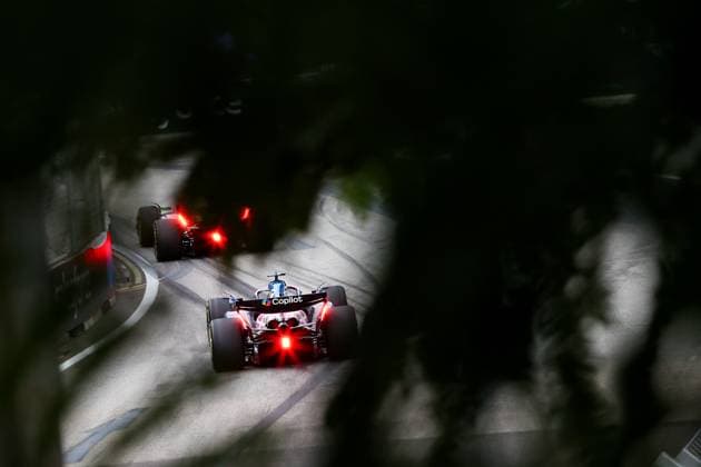F1 - SINGAPORE GRAND PRIX 2025 43 COLAPINTO Franco (arg), Alpine F1 Team A525, action during the 2025 Formula 1 Singapore Grand Prix, 18th round of the 2025 FIA Formula One World Championship, WM, Weltmeisterschaft from October 3 to 5, 2025 on the Marina Bay Street Circuit, in Singapore - SingaporeSingapore Copyright: xEricxAlonsox