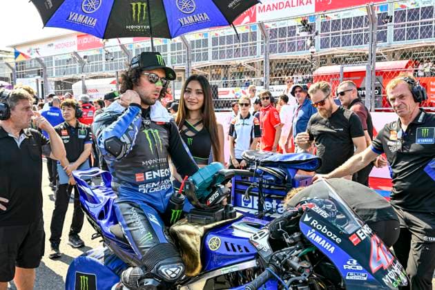 MOTO - MOTO GP - GRAND PRIX OF INDONESIA 2026 RINS Alex (spa), Monster Energy Yamaha MotoGP, Yamaha YZR-M1, portrait during the 2025 MotoGP Pertamina Grand Prix of Indonesia on the Mandalika circuit from October 3 to 5, At West Nusa Tenggara, Indonesia - West Nusa TenggaraIndonesia Copyright: xGIGIxSOLDANOx
