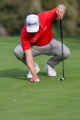 October 9, 2025, Madrid, Madrid, Spain: SEBASTIAN SODERBERG during the matchday of the Open de Espao±a presented by Madrid, held at the Club de Campo Villa de Madrid on October 9, 2025, in Madrid, Spain. Madrid Spain - ZUMAc312 20251009_zsp_c312_280 Copyright: xOscarxManuelxSanchezx