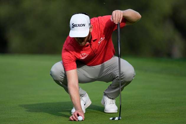 October 9, 2025, Madrid, Madrid, Spain: Sebastian Soderberg of Sweden during the Open de Espao±a presented by Madrid, R1, golf tournament of DP World Tour at Club de Campo Villa de Madrid on October 09, 2025, in Madrid, Spain. Madrid Spain - ZUMAƒÂ±A 20251009_zaa_a181_265 Copyright: xOscarxJ.xBarrosox