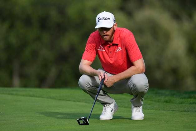 October 9, 2025, Madrid, Madrid, Spain: Sebastian Soderberg of Sweden during the Open de Espao±a presented by Madrid, R1, golf tournament of DP World Tour at Club de Campo Villa de Madrid on October 09, 2025, in Madrid, Spain. Madrid Spain - ZUMAa181 20251009_zaa_a181_782 Copyright: xOscarxJ.xBarrosox