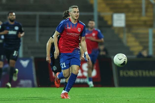 Fussball, FVN Niederrheinpokal Saison 2025 2026 Achtelfinale KFC Uerdingen - MSV Duisburg 15.10.2025, Grotenburg-Stadion +k21+ Krefeld Grotenburg-Stadion Nordrhein-Westfalen Deutschland