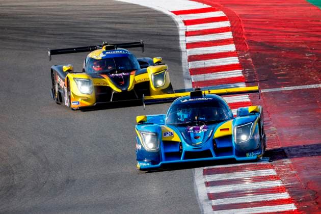 AUTO - MLC 2025 - PORTIMAO 71 AUST Stefan (ger), FERNANDEZ-LASER Felipe (ger), Rinaldi Racing, Ligier JS P325 - Toyota, LMP3 Pro Am, action during the 6th round of the 2025 Michelin Le Mans Cup on the Autodromo Internacional do Algarve from October 16 to 18, 2025 in Portimao, Portugal - PortimaoPortugal Copyright: xPauloxMariax