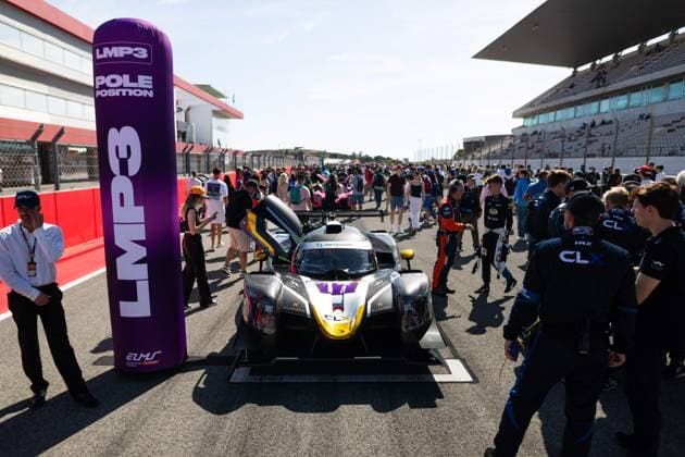 AUTO - ELMS - 4 HOURS OF PORTIMAO 2025 17 CLOSMENIL Adrien (fra), JENSEN Theodor (dnk), LANCHERE Paul (fra), CLX Motorsport, Ligier JS P325, LMP3, grid during the 4 Hours of Portimao, 6th round of the 2025 European Le Mans Series on the Autodromo Internacional do Algarve from October 16 to 18, 2025 in Portimao, Portugal - Copyright: xJoaoxFilipex