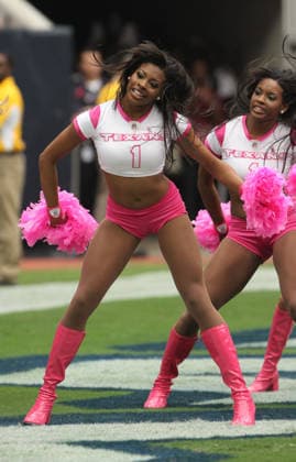 October 02, 2011: The Houston Texans cheerleaders perform during the second quarter of the NFL, American Football Herren, USA football game between the Houston Texans and the Pittsburgh Steelers at Reliant Stadium in Houston, TX. Houston defeated Pittsburgh 17-10. Copyright: xAndrewxRichardsonx