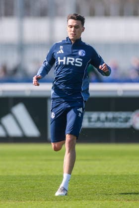 19.03.2026, Fussball, Training des FC Schalke 04. Dejan Ljubicic (FC Schalke 04). Gelsenkirchen Trainingsgelände FC Schalke 04 NRW Deutschland xRHR-FOTO YYx Copyright: RHR-FOTOx RHR-FOTO YY