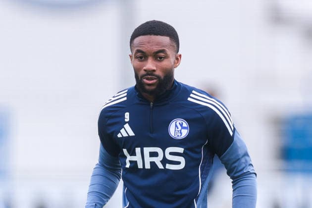 24.03.2026, Fussball, Training des FC Schalke 04. Moussa Sylla (FC Schalke 04). Gelsenkirchen Trainingsgelände FC Schalke 04 NRW Deutschland xRHR-FOTO YYx Copyright: RHR-FOTOx RHR-FOTO YY