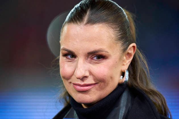 Laura Wontorra, sports presenter, reporter, woman, moderator, TV, television, in the friendly match SWITZERLAND - GERMANY 3-4 in preparation for FIFA World Cup, WM, Weltmeisterschaft, Fussball 2026 on Mar 27, 2026 in Basel, Switzerland.