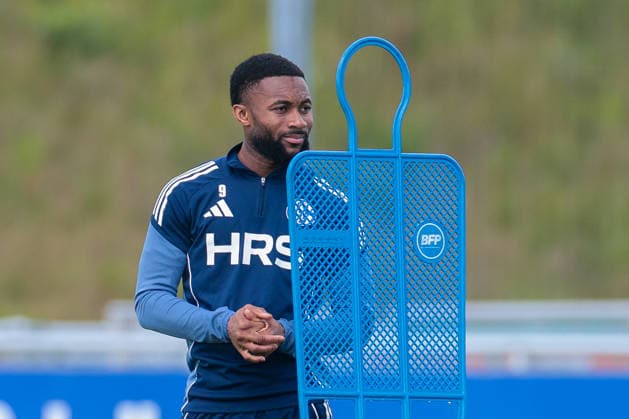 07.05.2026, Fussball, Training des FC Schalke 04. Moussa Sylla (FC Schalke 04). Gelsenkirchen Trainingsgelände FC Schalke 04 NRW Deutschland xRHR-FOTO YYx Copyright: RHR-FOTOx RHR-FOTO YY