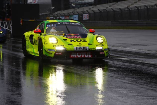 RECORD DATE NOT STATED 911 Kevin Estre (FRA) Thomas Preining (AUT) Ayhancan Gueven (TUR), Porsche 911 GT3 R, Team: Manthey Racing (GER) in der Boxengasse GER, Motorsport, 54. ADAC Ravenol 24H-Rennen Nuerburgring 2025, Mittwoch, Impressionen vor dem Rennen, Nuerburg, 13.05.2026 GER, Motorsport, 54. ADAC Ravenol 24H-Rennen Nuerburgring 2025, Mittwoch, Impressionen vor dem Rennen, Nuerburg, 13.05.2026 Nuerburg Copyright: xEibner-Pressefoto JuergenxAugstx EP_JAT