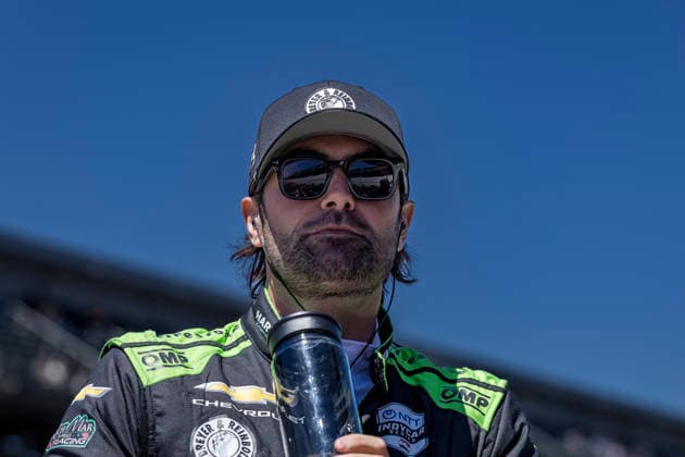 May 14, 2026, Speedway, In, USA: NTT IndyCar, Indy Car, IRL, USA SERIES driver, JACK HARVEY (24) (GBR) of Bassingham, England, prepares to practice for the Indianapolis 500 at Indianapolis Motor Speedway in SPEEDWAY IN. NTT INDYCAR SERIES 2026: Indianapolis 500 Jack Harvey - ZUMAa161 20260514_aaa_a161_006 Copyright: xWalterxG.xArcexSr.x