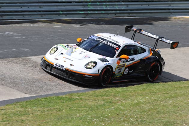 RECORD DATE NOT STATED 30 Jongkyum Kim (KOR) Roelof Bruins (ARE) Steven Cho (KOR) Marco Seefried (Wildschoenau GER), Porsche 911 GT3 R Evo2, Team: Hankook Competition (GER) GER, Motorsport, 54. ADAC Ravenol 24H-Rennen Nuerburgring 2025, Qualifying, Donnerstag, Nuerburg, 15.05.2026 GER, Motorsport, 54. ADAC Ravenol 24H-Rennen Nuerburgring 2025, Qualifying, Donnerstag, Nuerburg, 15.05.2026 Nuerburg Copyright: xEibner-Pressefoto JuergenxAugstx EP_JAT