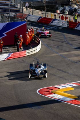 Mitch Evans (Jaguar TCS Racing, 09) erstes freies Training Free Practice 1, ABB FIA Formula E World Championship, WM, Weltmeisterschaft Monaco e-Prix 2026, Monte Carlo, Saison 12 2025 26, Runde 9, 16.05.2026, ABB FIA Formula E World Championship, Monaco e-Prix 2026, Monte Carlo, Saison 12 2025 26, Runde 9, 16.05.2026 Monte Carlo Copyright: xEibner-Pressefoto LauraxRoemerx EP_LRR