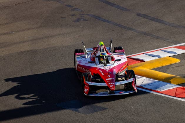 Oliver Rowland (Nissan Formula E Team, 01) erstes freies Training Free Practice 1, ABB FIA Formula E World Championship, WM, Weltmeisterschaft Monaco e-Prix 2026, Monte Carlo, Saison 12 2025 26, Runde 9, 16.05.2026, ABB FIA Formula E World Championship, Monaco e-Prix 2026, Monte Carlo, Saison 12 2025 26, Runde 9, 16.05.2026 Monte Carlo Copyright: xEibner-Pressefoto LauraxRoemerx EP_LRR