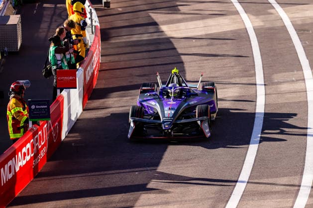 Nico Mueller (Porsche Formula E Team, 51) erstes freies Training Free Practice 1, Boxengasse, ABB FIA Formula E World Championship, WM, Weltmeisterschaft Monaco e-Prix 2026, Monte Carlo, Saison 12 2025 26, Runde 9, 16.05.2026, ABB FIA Formula E World Championship, Monaco e-Prix 2026, Monte Carlo, Saison 12 2025 26, Runde 9, 16.05.2026 Monte Carlo Copyright: xEibner-Pressefoto LauraxRoemerx EP_LRR
