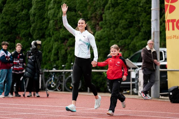 Sandrina Sprengel (VfB Stuttgart 1893, Siebenkampf Frauen), GER, Leichtathletik, Athletics, Lotto Deichmeeting, Neuwied, 16.05.2026, GER, Leichtathletik, Athletics, Lotto Deichmeeting, Neuwied, 16.05.2026 Neuwied Copyright: xStefanxMayerx EP_SMR