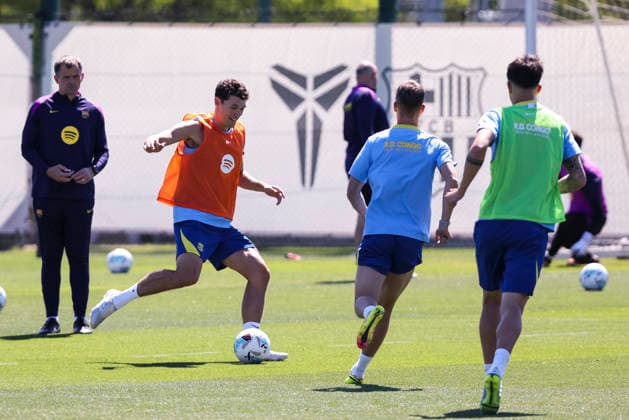 May 16, 2026, Sant Joan Despi, Barcelona, SPAIN: Andreas Christensen during the training day of FC Barcelona, Barca ahead the Spanish League, Laliga EA Sports, football match against Real Betis at Ciudad Esportiva Joan Gamper on May 16, 2026 in Sant Joan Despi, Barcelona, Spain. FC Barcelona Training And press conference, PK, Pressekonferenz - LaLiga EA Sports - ZUMAa181 20260516_zaa_a181_092 Copyright: xJavierxBorregox