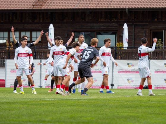 Bjarke Jacobsen (VfL Osnabrueck, 15) Torschuetze zum 0:1 in der Mitte GER, VfB Stuttgart II vs. VfL Osnabrueck, Fussball, 3. Bundesliga, 38. Spieltag, Spielzeit 2025 2026, 16.05.2026 GER, VfB Stuttgart II vs. VfL Osnabrueck, Fussball, 3. Bundesliga, 38. Spieltag, Spielzeit 2025 2026, 16.05.2026 Aspach Copyright: xEibner-Pressefoto CarstenxSchwerx EP_CSG