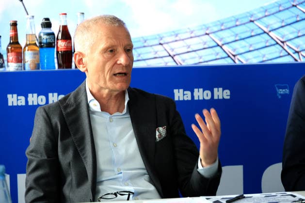DEU, DFL, 2. FBL Hertha BSC, PK, 20.05.2026, Sportforum, Berlin, DEU, DFL, 2. FBL Hertha BSC, PK, im Bild Dr. Peter Goerlich - Geschaeftsfuehrung DFL - regulations prohibit any use of Photographs as image sequences and or quasi-video