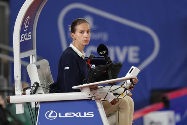 2026.05.20, xFSx, Bitpanda Open Hamburg ATP500, Achtelfinale, Herren-Tennistunier in Hamburg , Am Rothembaum in Hamburg , Schiedsrichterin Themenfoto, Themenbild, Symbolfoto, Symbolbild, Stockfoto Copyright: HMBxMedia FernandoxSoares