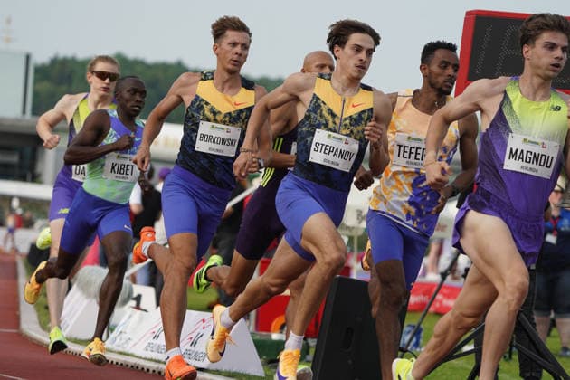 Rehlingen, Leichtathletik, athletics, Track and Field, 61 Internationales Pfingstsportfest, 24.05.2026, Bungerstadion Rehlingen-Siersburg, 800m Männer, Alexander Stepanov, Deutschland, Germany GER,