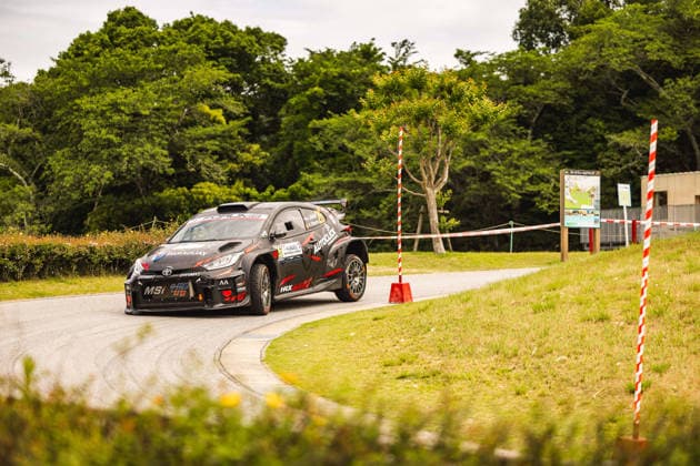 AUTO - WRC, Motorsport Rallye, WM - RALLY JAPAN 2026 26 Andrea LAFARJA, German MAUNE, Toyota GR Yaris Rally2, action during the 2026 Rally Japan, 7th round of the 2026 FIA WRC World Rally Car Championship, from May 28 to 30, 2026 at Toyota, Aichi, Japan - ToyotaJapan Copyright: xNikosxKatikisx
