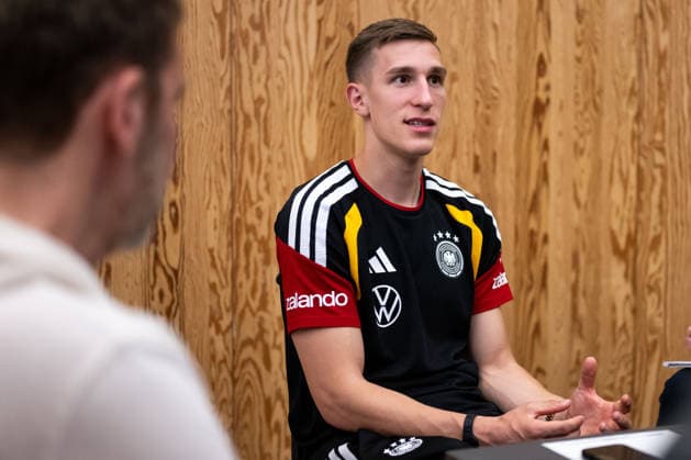 GER, Fußball Herren Nationalmannschaft Deutschland, Training, 28.05.2026, Adidas Homeground, Herzogenaurach, GER, Fußball Herren Nationalmannschaft Deutschland, Medienstunde, im Bild Nico Schlotterbeck (Deutschland, 15),