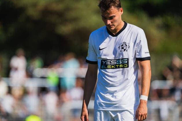 Phil Zimmermann (VFB Hilden, 23) laesst den Kopf haengen VFB Hilden vs. 1. FC Bocholt, Fussball, Regionalliga-West, 01.Spieltag, Saison 2026 27, 01.08.2026, VFB Hilden vs. 1. FC Bocholt, Fussball, Regionalliga-West, 01.Spieltag, Saison 2026 27, 01.08.2026 Hilden Copyright: xEibner-Pressefoto LukasxBaldygax EP_LBA