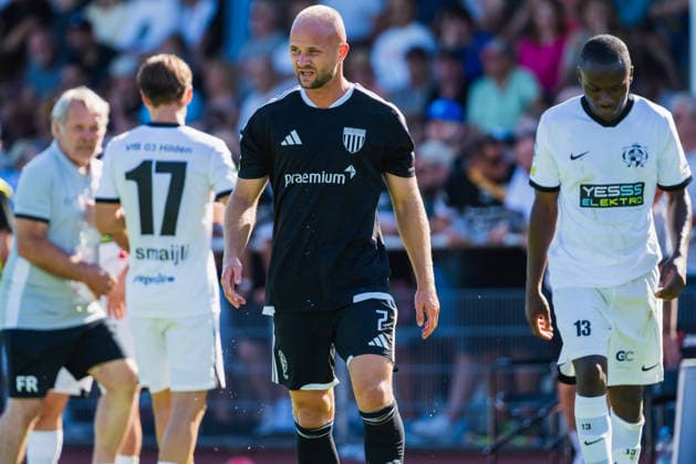 Patrick Kurzen (1. FC Bocholt, 07) nach dert Trinkpause VFB Hilden vs. 1. FC Bocholt, Fussball, Regionalliga-West, 01.Spieltag, Saison 2026 27, 01.08.2026, VFB Hilden vs. 1. FC Bocholt, Fussball, Regionalliga-West, 01.Spieltag, Saison 2026 27, 01.08.2026 Hilden Copyright: xEibner-Pressefoto LukasxBaldygax EP_LBA