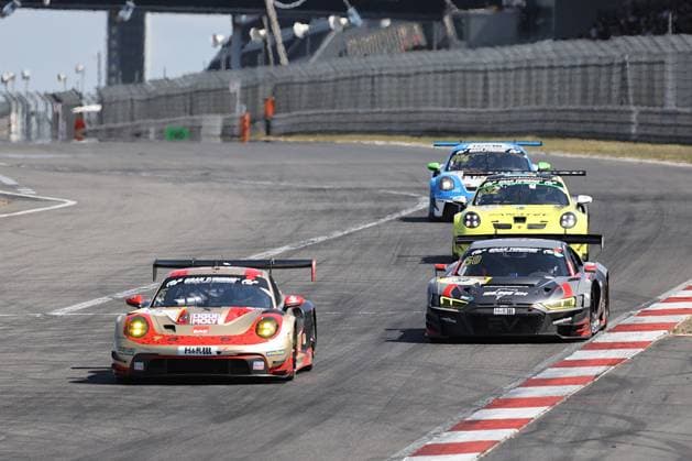 RECORD DATE NOT STATED 5 Mustafa Mehmet Kaya (TUR) Gabriele Piana (CHE) Mike Stursberg (Wermelskirchen GER), Porsche 911 GT3 R, Team: Black Falcon Team EAE (GER) und 50 Michael Heimrich (Oberursel GER) Arno Klasen (Karlshausen GER) Aris Balanan (BEL), Audi R8 LMS GT3 EVO II, Team: equipe vitesse (GER) GER, Motorsport, Nuerburgring Langstrecken Serie 2026, NLS, 6h ADAC Ruhr-Pokal-Rennen, Rennen 7, Nuerburgring, Deutschland, Rheinland-Pfalz, 01.08.2026 GER, Motorsport, Nuerburgring Langstrecken Serie 2026, NLS, 6h ADAC Ruhr-Pokal-Rennen, Rennen 7, Nuerburgring, Deutschland, Rheinland-Pfalz, 01.08.2026 Nuerburg Copyright: xEibner-Pressefoto JuergenxAugstx EP_JAT
