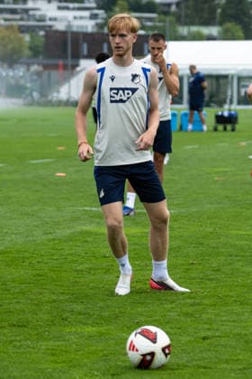 Mats Rots, (TSG Hoffenheim, 39), TSG Hoffenheim, Fussball, Trainingslager, Saison Vorbereitung, Saison 2026 2027, GER, 06.08.2026, Eibner-Pressefoto Andreas Ulmer TSG Hoffenheim, Fussball, Trainingslager, Saison Vorbereitung, Saison 2026 2027, GER, 06.08.2026, Copyright: xEibner-Pressefoto AndreasxUlmerx EP_AUR