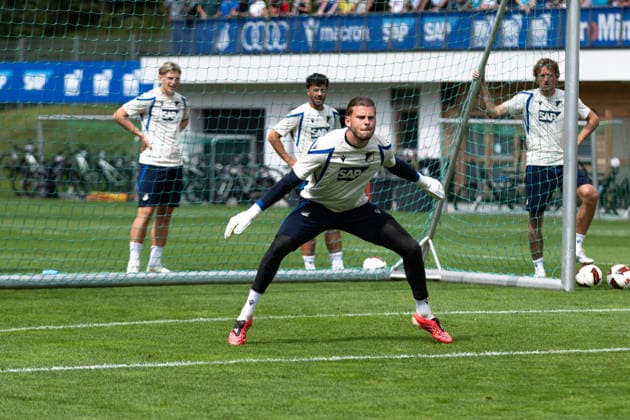 Luca Philipp, (TSG Hoffenheim, 37), bereit, TSG Hoffenheim, Fussball, Trainingslager, Saison Vorbereitung, Saison 2026 2027, GER, 06.08.2026, Eibner-Pressefoto Andreas Ulmer TSG Hoffenheim, Fussball, Trainingslager, Saison Vorbereitung, Saison 2026 2027, GER, 06.08.2026, Copyright: xEibner-Pressefoto AndreasxUlmerx EP_AUR