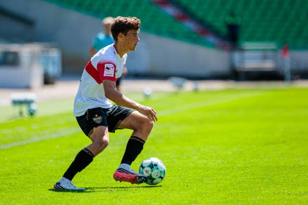 Lauri Penna (VfB Stuttgart II, 07) GER, TSV Havelse 1912 vs. VfB Stuttgart II, Fussball, 3. Liga, 1. Spieltag, Spielzeit 2026 2027, 08.08.2026 DFL Regulations prohibit any use of photographers as image sequences and or quasi-video. GER, TSV Havelse 1912 vs. VfB Stuttgart II, Fussball, 3. Liga, 1. Spieltag, Spielzeit 2026 2027, 08.08.2026 Hannover Copyright: xEibner-Pressefoto JanxRollingerx EP_JSK