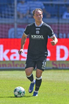 Luis Sprekelmeyer ( SV Meppen 1912, 19 ). GER, MSV Duisburg vs SV Meppen 1912, Fussball, 3. Liga, 1. Spieltag, Spielzeit 2026 2027, 08.08.2026 DFL DFB REGULATIONS PROHIBIT ANY USE OF PHOTOGRAPHS AS IMAGE SEQUENCES AND OR QUASI-VIDEO GER, MSV Duisburg vs SV Meppen 1912, Fussball, 3. Liga, 1. Spieltag, Spielzeit 2026 2027, 08.08.2026 Duisburg Copyright: xEibner-Pressefoto ThomasxThienelx EP_TTL