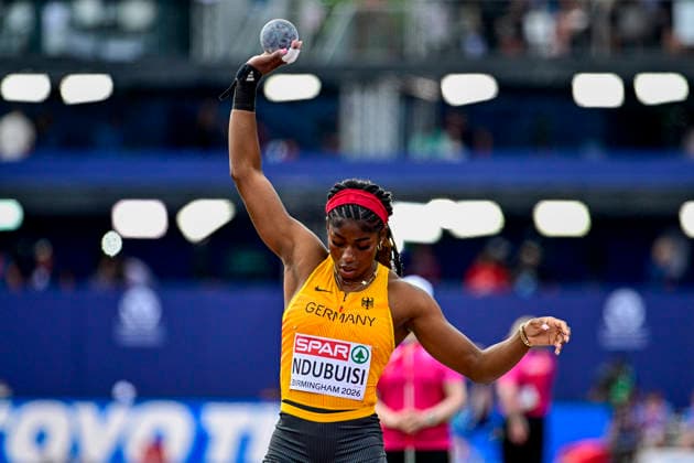 Nina NDUBUISI (Germany, SG Schorndorf 1846, SHOT PUT Women) GBR, European Athletics Championships, Athletics, 10.08.2026, GBR, European Athletics Championships, Athletics, 10.08.2026, Birmingham Copyright: xEibnerxPressefoto JanxPapenfussx EP_JPS