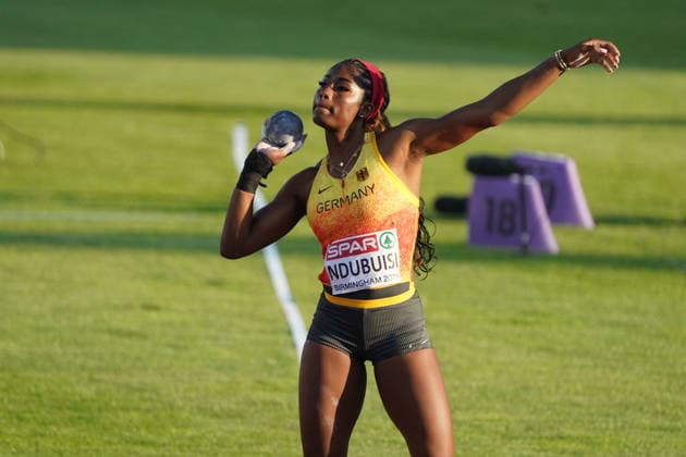 Birmingham , Leichtathletik, Athletics, Track and Field, EAA, Leichtathletik EM Birmingham 2026 European Championships birmingham 2026 , 10.08-17.08.2026, Alexander Stadium Birmingham, Grossbritannien , Kugelstossen Frauen, Shot Put Women, Final Finale, Nina Chioma Ndubuisi Deutschland, Germany GER Copyright Gladys Chai von der Laage
