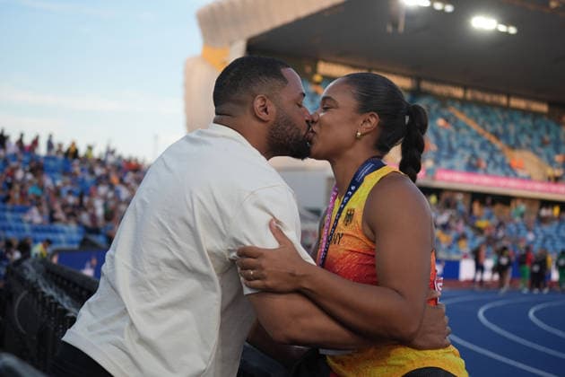 Birmingham , Leichtathletik, Athletics, Track and Field, EAA, Leichtathletik EM Birmingham 2026 European Championships birmingham 2026 , 10.08-17.08.2026, Alexander Stadium Birmingham, Grossbritannien , Kugelstossen Frauen, Shot Put Women, Final Finale, Tyler und Yemisi Mabry, Deutschland, Germany GER Copyright Gladys Chai von der Laage