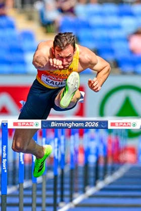 Niklas KAUL (Germany, USC Mainz, 100m DECATHLON Men) GBR, European Athletics Championships, Athletics, 13.08.2026, GBR, European Athletics Championships, Athletics, 13.08.2026, Birmingham Copyright: xEibnerxPressefoto JanxPapenfussx EP_JPS