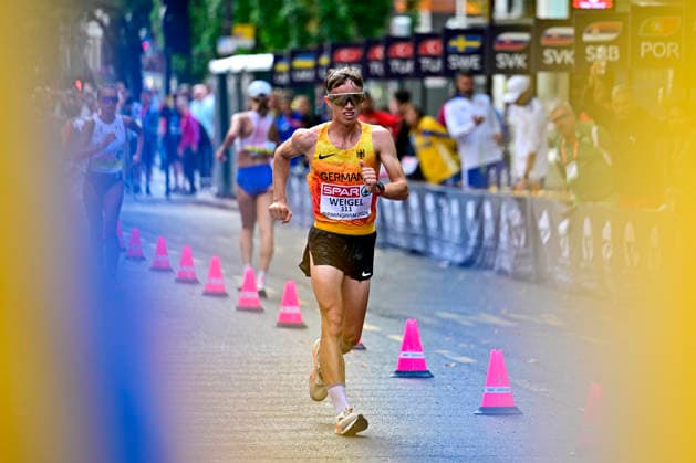 Frederick WEIGEL (Germany, OSC Potsdam, HALF MARATHON RACE WALK Men) GBR, European Athletics Championships, Athletics, 15.08.2026, GBR, European Athletics Championships, Athletics, 15.08.2026, Birmingham Copyright: xEibnerxPressefoto JanxPapenfussx EP_JPS