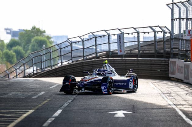 Nico Mueller (Porsche Formula E Team, 51) zweites freies Training Free Practice 2, ABB FIA Formula E World Championship, WM, Weltmeisterschaft London e-Prix 2026, Vereinigtes Koenigreich, Saison 12 2025 26, Runde 16, 15.07.2026, ABB FIA Formula E World Championship, London e-Prix 2026, Vereinigtes Koenigreich, Saison 12 2025 26, Runde 16, 15.07.2026 London Copyright: xEibner-Pressefoto LauraxRoemerx EP_LRR