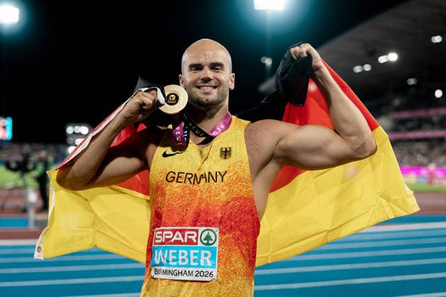 Julian Weber (USC Mainz, Speerwurf Maenner), GBR, Leichtathletik, Athletics, European Athletics Championships 2026, Leichtathletik Europameisterschaft 2026, Birmingham 2026, 09.08.2026, GBR, Leichtathletik, Athletics, European Athletics Championships 2026, Leichtathletik Europameisterschaft 2026, Birmingham 2026, 09.08.2026 Birmingham Copyright: xStefanxMayerx EP_SMR