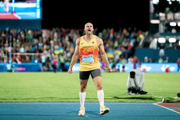 Julian Weber (USC Mainz, Speerwurf Maenner), GBR, Leichtathletik, Athletics, European Athletics Championships 2026, Leichtathletik Europameisterschaft 2026, Birmingham 2026, 09.08.2026, GBR, Leichtathletik, Athletics, European Athletics Championships 2026, Leichtathletik Europameisterschaft 2026, Birmingham 2026, 09.08.2026 Birmingham Copyright: xStefanxMayerx EP_SMR