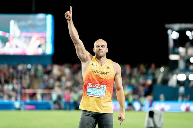 Julian Weber (USC Mainz, Speerwurf Maenner), GBR, Leichtathletik, Athletics, European Athletics Championships 2026, Leichtathletik Europameisterschaft 2026, Birmingham 2026, 09.08.2026, GBR, Leichtathletik, Athletics, European Athletics Championships 2026, Leichtathletik Europameisterschaft 2026, Birmingham 2026, 09.08.2026 Birmingham Copyright: xStefanxMayerx EP_SMR