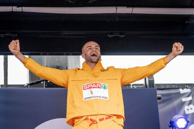 Julian Weber (USC Mainz, Speerwurf Maenner), GBR, Leichtathletik, Athletics, European Athletics Championships 2026, Leichtathletik Europameisterschaft 2026, Birmingham 2026, 16.08.2026, GBR, Leichtathletik, Athletics, European Athletics Championships 2026, Leichtathletik Europameisterschaft 2026, Birmingham 2026, 16.08.2026 Birmingham Copyright: xStefanxMayerx EP_SMR