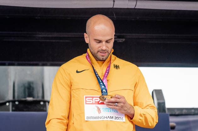 Julian Weber (USC Mainz, Speerwurf Maenner), GBR, Leichtathletik, Athletics, European Athletics Championships 2026, Leichtathletik Europameisterschaft 2026, Birmingham 2026, 16.08.2026, GBR, Leichtathletik, Athletics, European Athletics Championships 2026, Leichtathletik Europameisterschaft 2026, Birmingham 2026, 16.08.2026 Birmingham Copyright: xStefanxMayerx EP_SMR